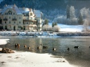 Hotel on the Alp Lake near Füssen
