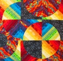 "Galaxies Within" Quilt