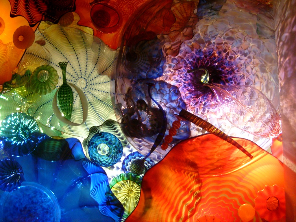 Chihuly Glass jigsaw puzzle in Puzzle of the Day puzzles on