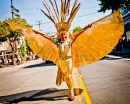 Winged Golden Latin Performer