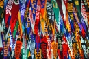 Scores of College Pennants