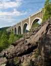 Tunkhannock Viadukt, Nord-Osten Pennsylvania