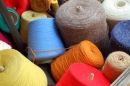 Мотки пряжи, магазин Ohio Knitting Mills