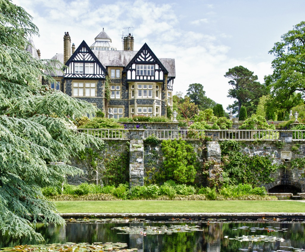 Bodnant Estate, North Wales, UK jigsaw puzzle in Puzzle of the Day