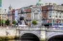 Pont O'Connell, Dublin, Irlande