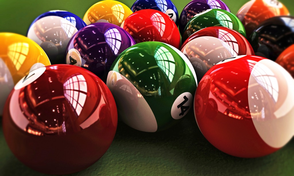 Pool Balls jigsaw puzzle in Macro puzzles on