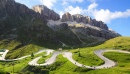 Mountain Road in the Dolomites