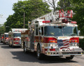 Fire Engines on Memorial Day
