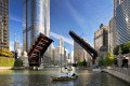 Chicago River Bridges Raising
