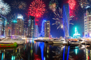 New Year Fireworks in Dubai