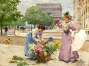 Flower Seller on The Champs-Elysees