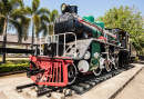 Steam Engine Locomotive in Thailand