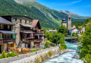 Village de Susch, Alpes Suisses