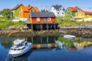 Henningsvaer Fishing Village, Norway