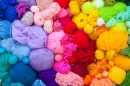 Colorful Balls of Yarn