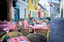 Street Cafe in Szentendre, Hungary