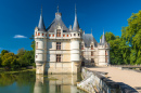 Castelo d'Azay-le-Rideau, Vale do Loire, França