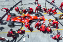 Kimi Raikkonen de la Scuderia Ferrari