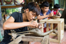 Making Copper Handicrafts, Bac Ninh, Vietnam