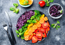 Salada Arco-íris Vegetariana