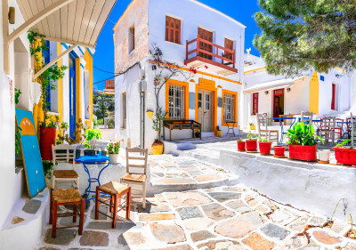 Lefkes Village Cyclades Greece Jigsaw Puzzle In Puzzle Of The Day