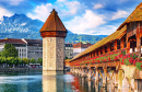 Pont de la Chapelle, Lucerne, Suisse