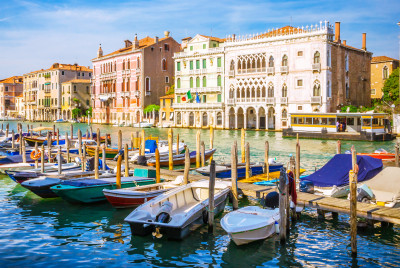 View Of The Grand Canal Venice Italy Jigsaw Puzzle In Great Sightings