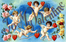 Винтажное поздравление ко Дню святого Валентина 1911 года