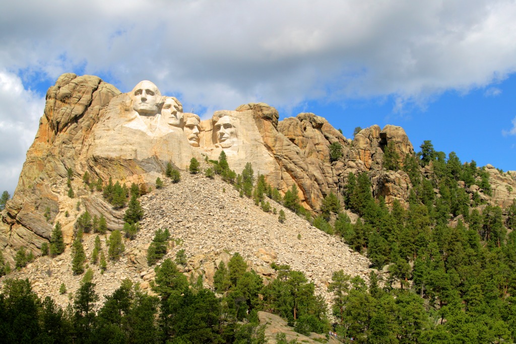 Monte Rushmore jigsaw puzzle in Lugares Maravilhosos puzzles on TheJigsawPuzzles.com