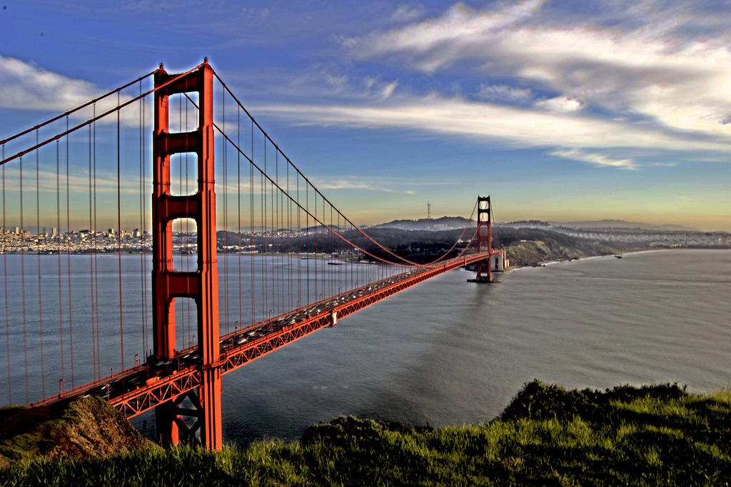 le pont du Golden Gate jigsaw puzzle in Ponts puzzles on TheJigsawPuzzles.com
