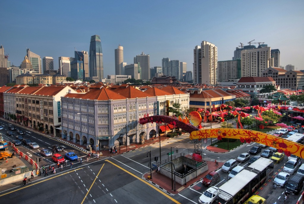Chinatown, Singapore jigsaw puzzle in Street View puzzles on TheJigsawPuzzles.com