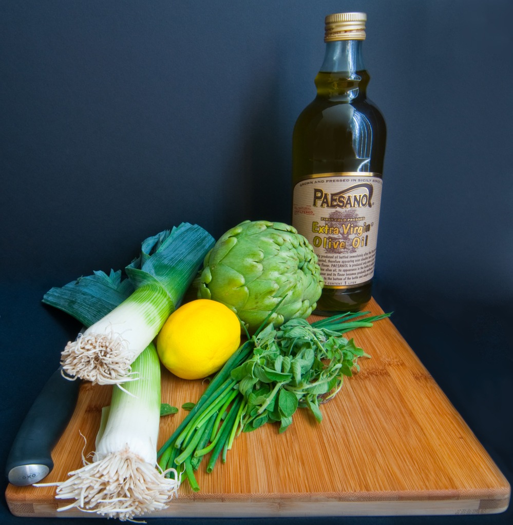 Stuffed Artichoke Ingredients jigsaw puzzle in Food & Bakery puzzles on TheJigsawPuzzles.com