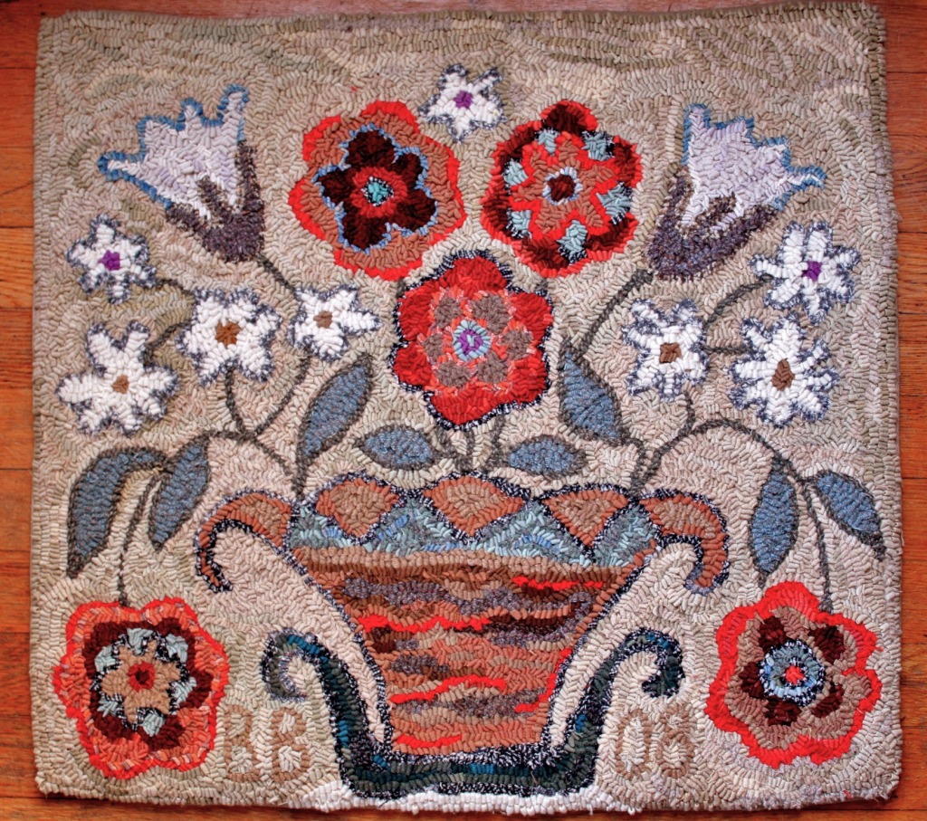 Hooked Rug jigsaw puzzle in Handmade puzzles on TheJigsawPuzzles.com