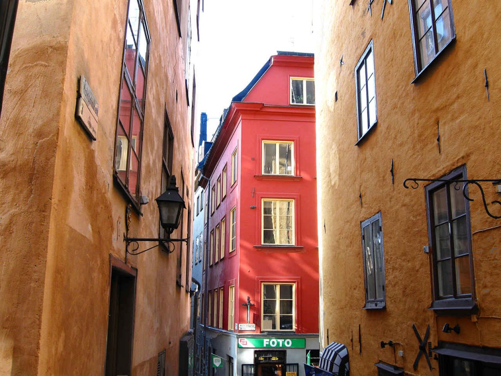 Vieille Ville, Stockholm, Suède jigsaw puzzle in Paysages urbains puzzles on TheJigsawPuzzles.com