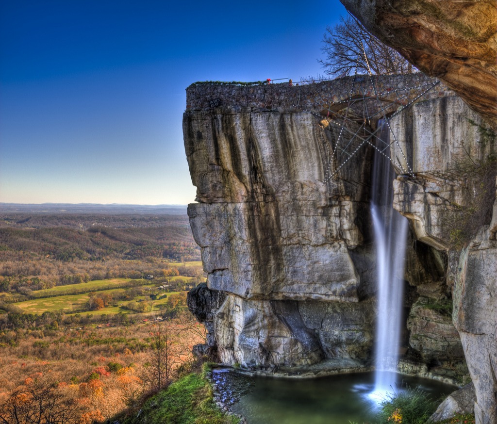 Lookout Mountain, Northern Georgia jigsaw puzzle in Waterfalls puzzles on TheJigsawPuzzles.com