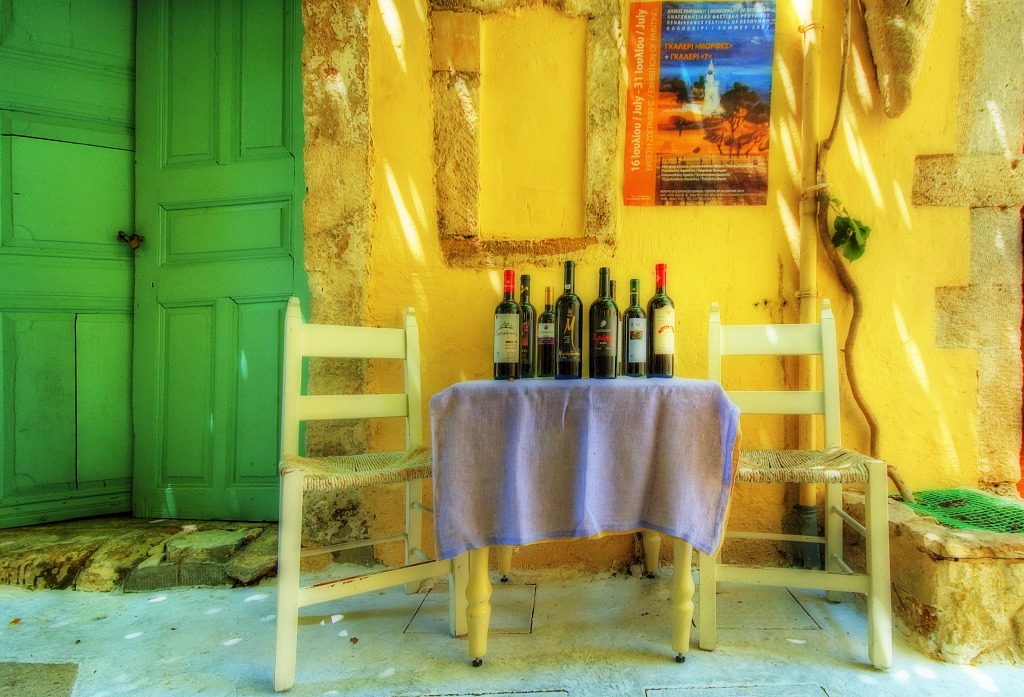 Do You Like Greek Wine? jigsaw puzzle in Puzzle of the Day puzzles on TheJigsawPuzzles.com