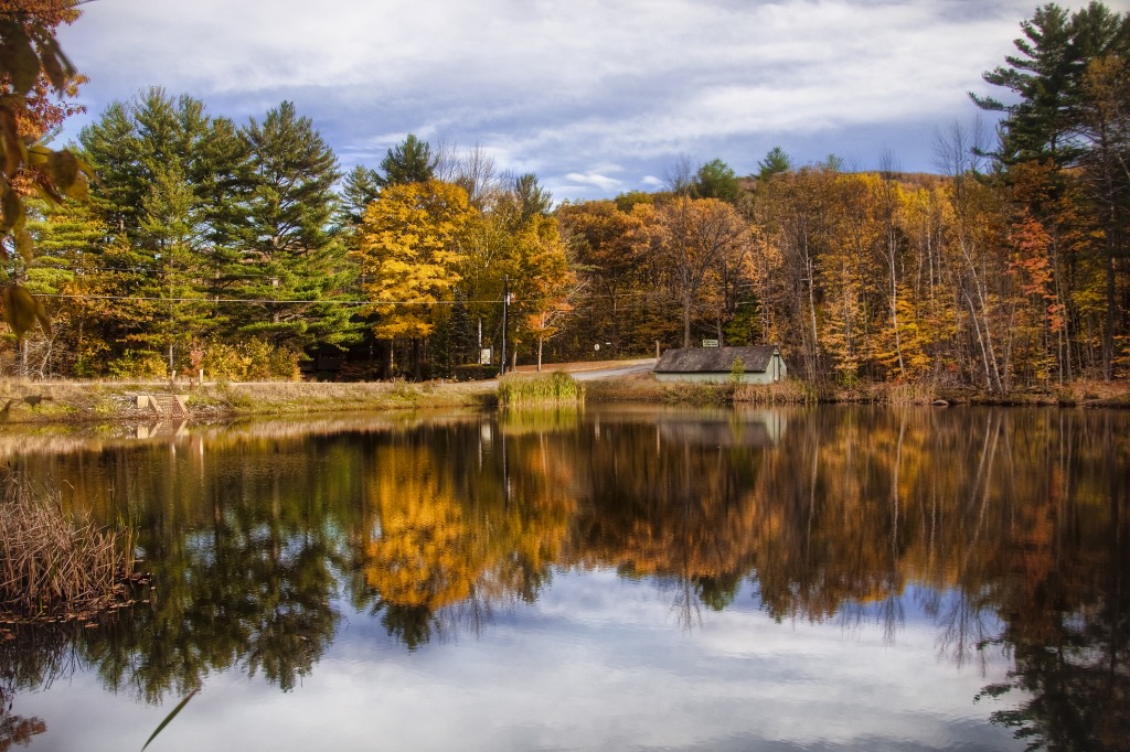 Autumn in New Hampshire jigsaw puzzle in Great Sightings puzzles on TheJigsawPuzzles.com