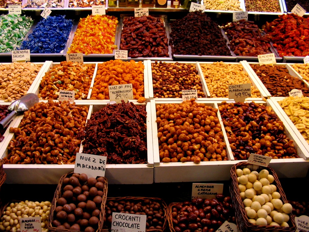 Dry Fruits and Nuts jigsaw puzzle in Fruits & Veggies puzzles on TheJigsawPuzzles.com