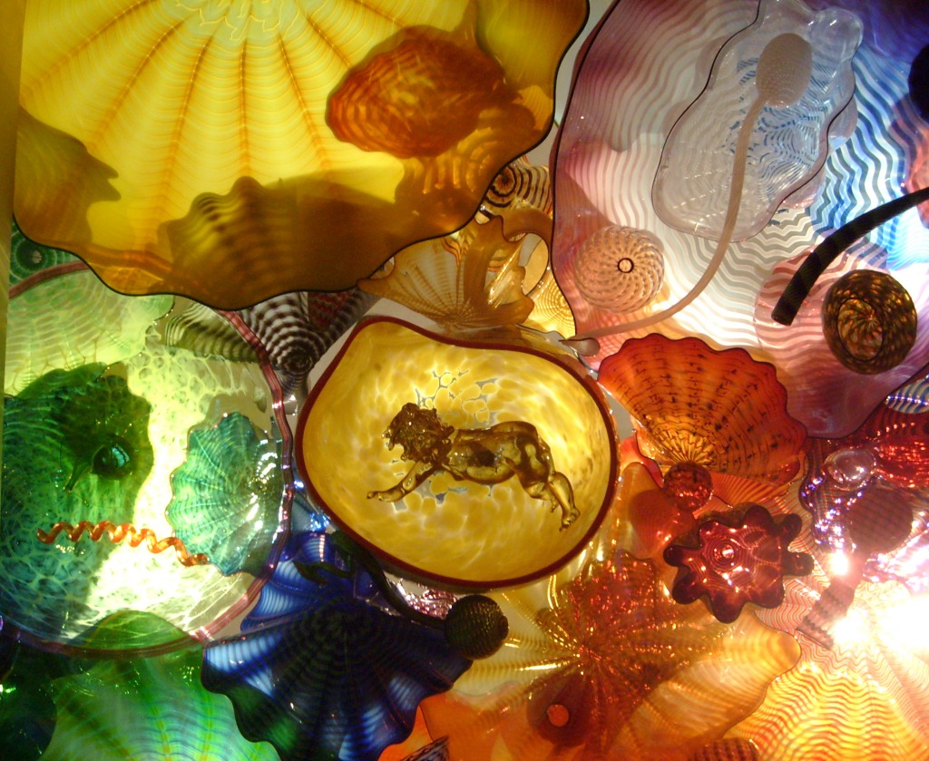 Chihuly Glas jigsaw puzzle in Puzzle des Tages puzzles on TheJigsawPuzzles.com