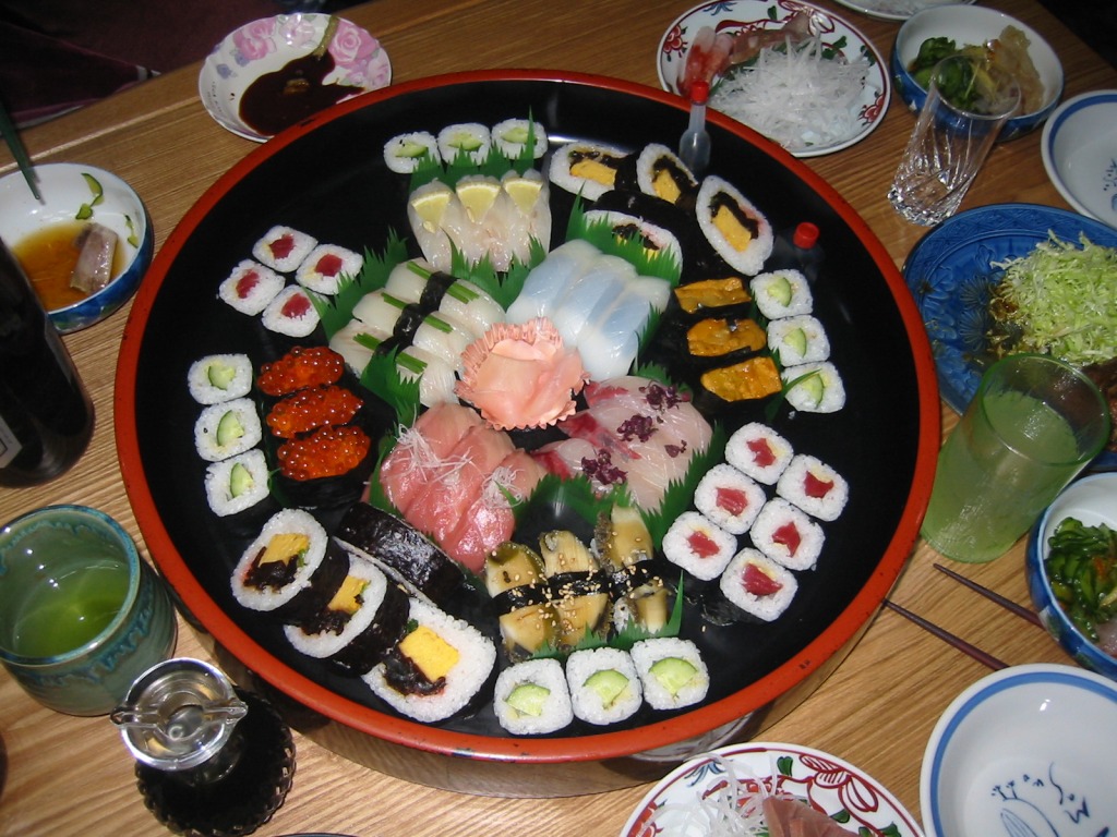 Sushi Plate jigsaw puzzle in Puzzle of the Day puzzles on TheJigsawPuzzles.com