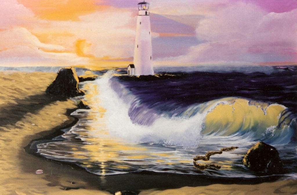 Phare de Side View's Oceans jigsaw puzzle in Chefs d'oeuvres puzzles on TheJigsawPuzzles.com
