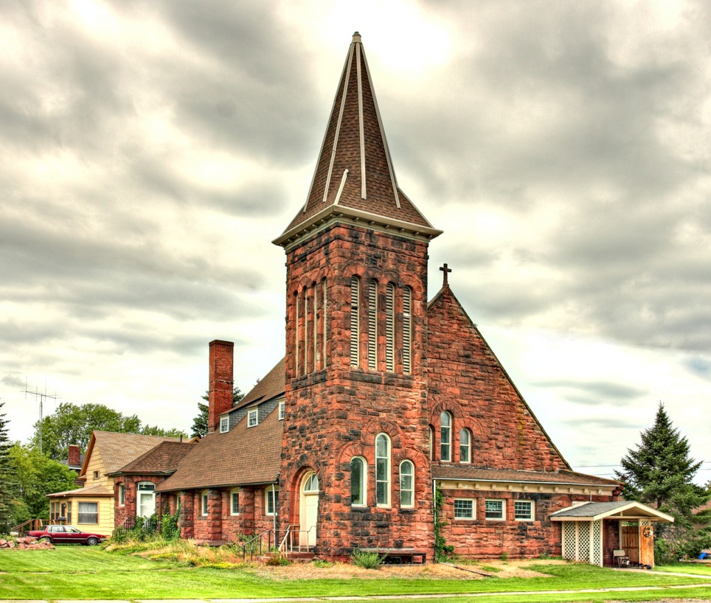 Church House jigsaw puzzle in Street View puzzles on TheJigsawPuzzles.com