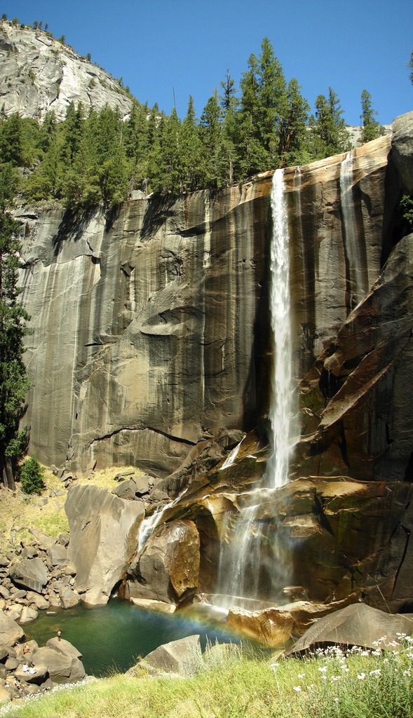 Vernal Fall, Yosemite National Park jigsaw puzzle in Waterfalls puzzles on TheJigsawPuzzles.com