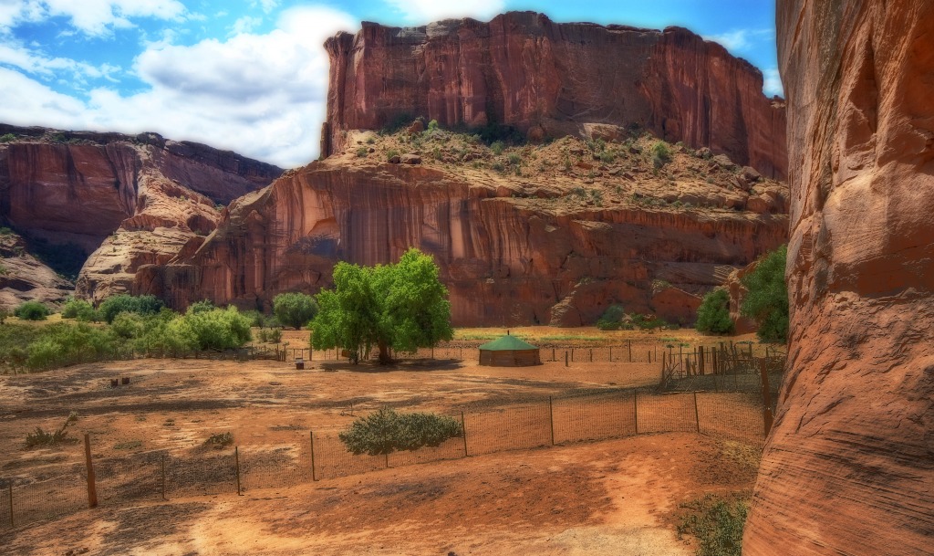 Canyon de Chelly jigsaw puzzle in Great Sightings puzzles on TheJigsawPuzzles.com