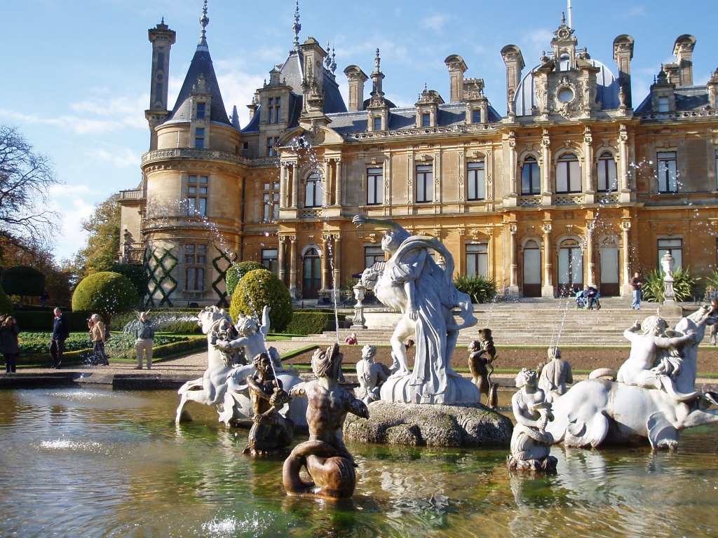 Waddesdon Manor jigsaw puzzle in Puzzle des Tages puzzles on TheJigsawPuzzles.com