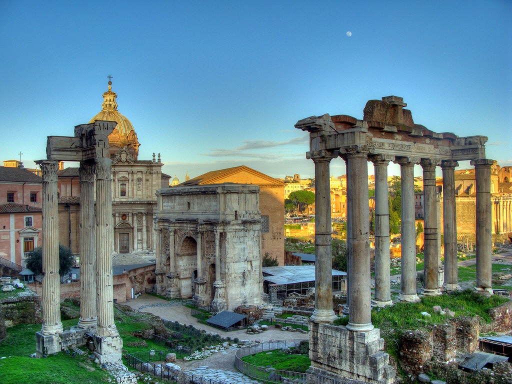 Septimius Severus Arch jigsaw puzzle in Пазл дня puzzles on TheJigsawPuzzles.com