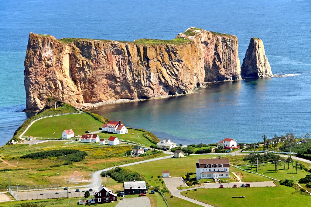 Gaspé Peninsula in Québec jigsaw puzzle in Puzzle of the Day puzzles on TheJigsawPuzzles.com