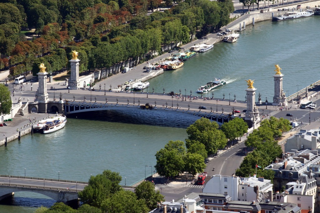 Pont Alexandre III, Paris jigsaw puzzle in Brücken puzzles on TheJigsawPuzzles.com