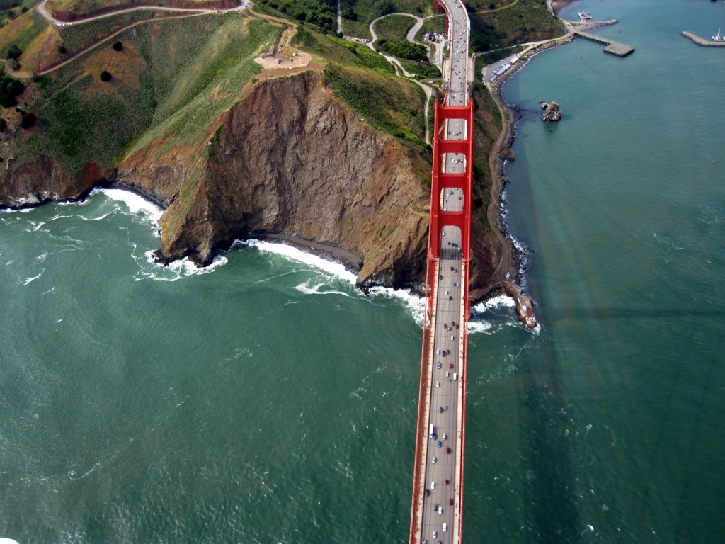 le pont du Golden Gate jigsaw puzzle in Ponts puzzles on TheJigsawPuzzles.com