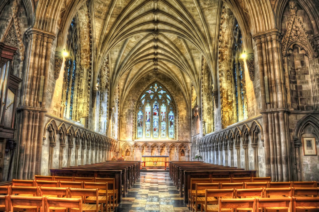 Cathedral jigsaw puzzle in Puzzle of the Day puzzles on TheJigsawPuzzles.com